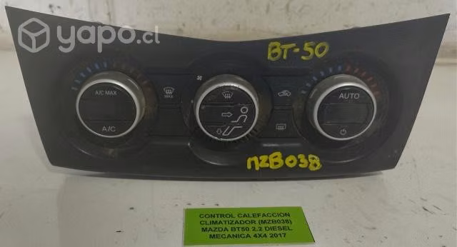 Control Calefac Climatizador (MZB038) Mazda BT50