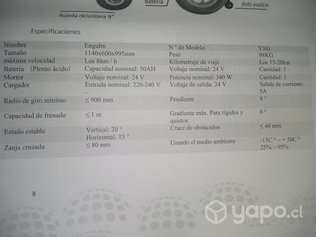 Silla de ruedas eléctrica - Imagen 2