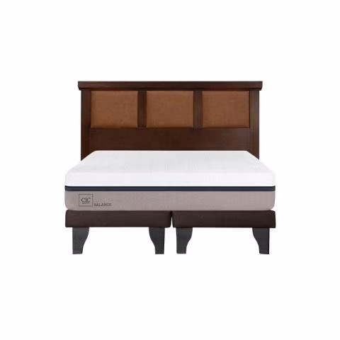 Cama Cic Balance + Respaldo Madera