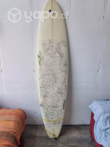 Tabla de Surf 7,8 con quillas ,funda y leash - Imagen 3