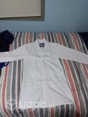 Delantal blanco nuevo talla 16