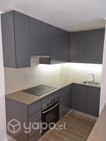 Excelente departamento en 2h2b1e a pasos del metro