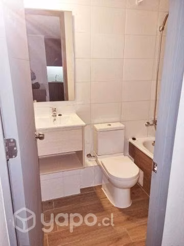 Excelente departamento en 2h2b1e a pasos del metro