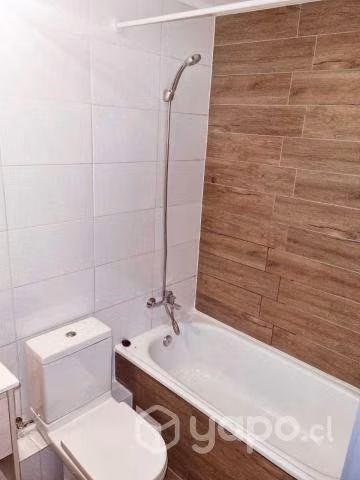 Excelente departamento en 2h2b1e a pasos del metro
