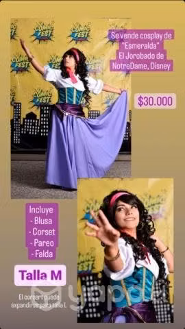 Cosplay Esmeralda - El Jorobado de NotreDame