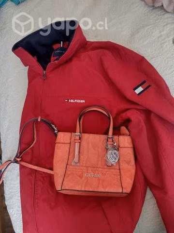 Chaqueta Tommy + cartera guess - Imagen 3