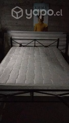 Cama 2 Plazas con colchon