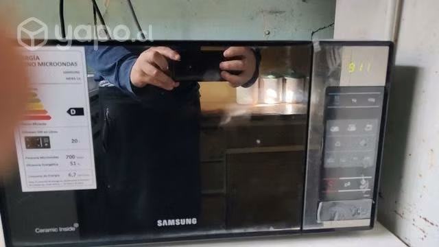 Microondas samsung 23 lts semi nuevo, con garantía - Imagen 3