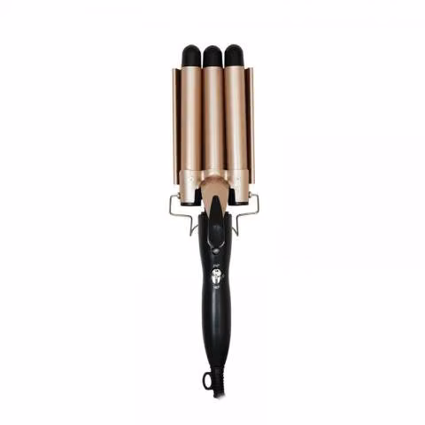 Ondulador rizador de pelo triple cilindro sirena X