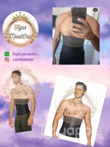 Faja colombiana original 25 varillas de latex