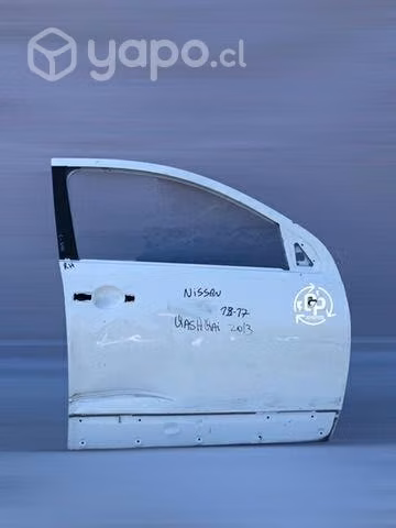 Puerta delantera Rh Nissan Qashqai 2012 2017