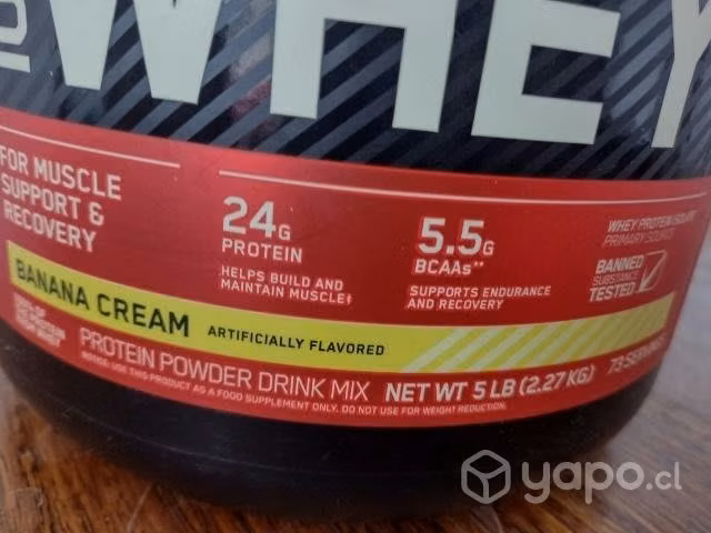 Gold Standard 100% Whey Protein (5 Lb) - Original - Imagen 2