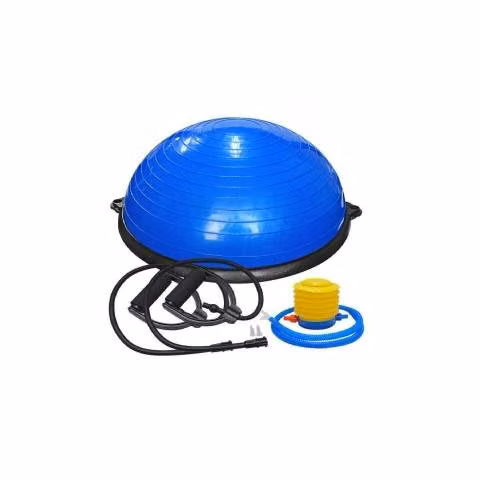 Balon Bosu 60 Cms + Ligas E Inflador