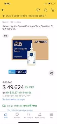 Jabon tork s1