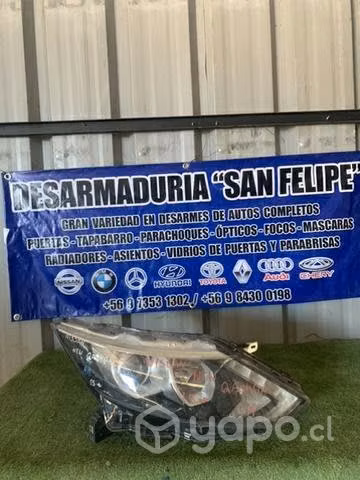 Optico derecho qashqai