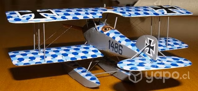 Maqueta Avión Alemán 'albatros W4', I Guerra. 1/72