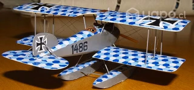 Maqueta Avión Alemán 'albatros W4', I Guerra. 1/72