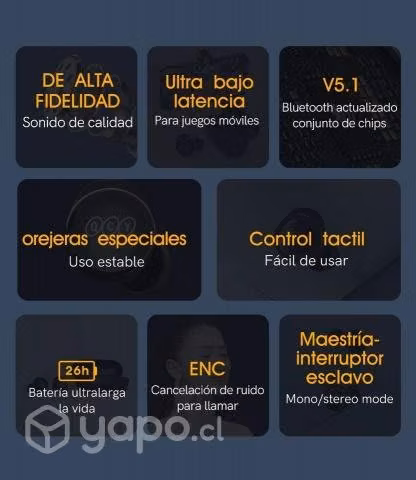 Audifonos inalámbricos QCY T17 NUEVOS Y SELLADOS