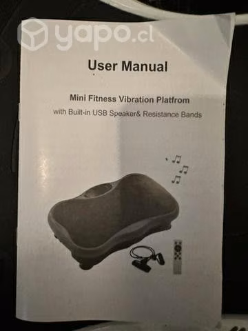 Plataforma vibratoria entrenamiento