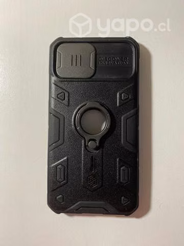 Carcasa iPhone 11 con anillo y protector de cámara