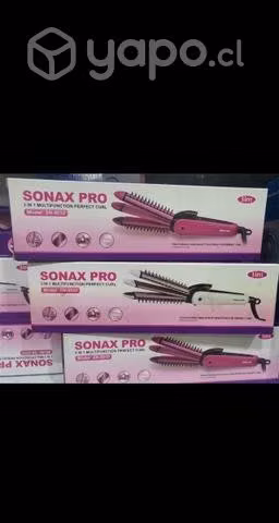 3 en 1 Plancha, Rizadora y Cepillo