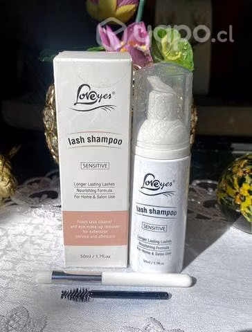 Shampoo de pestañas