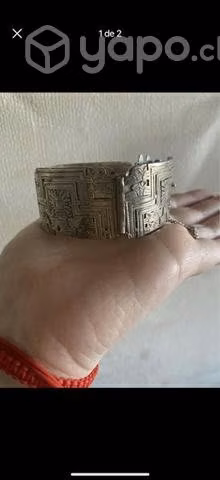Pulsera antigua de Plata - Imagen 2