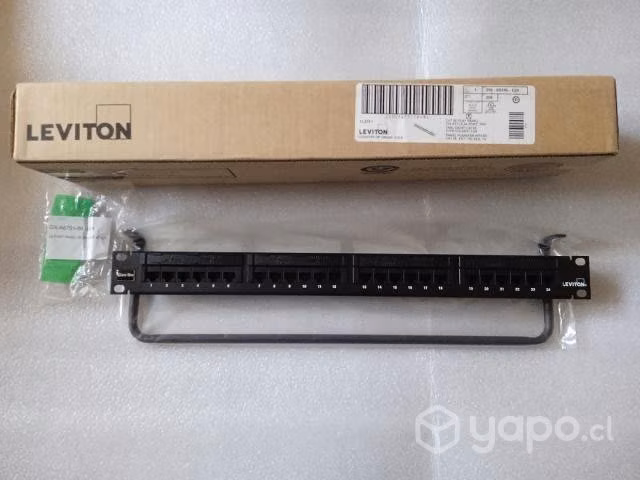 Rack de Montaje panel de conexión Leviton 24 puert - Imagen 3