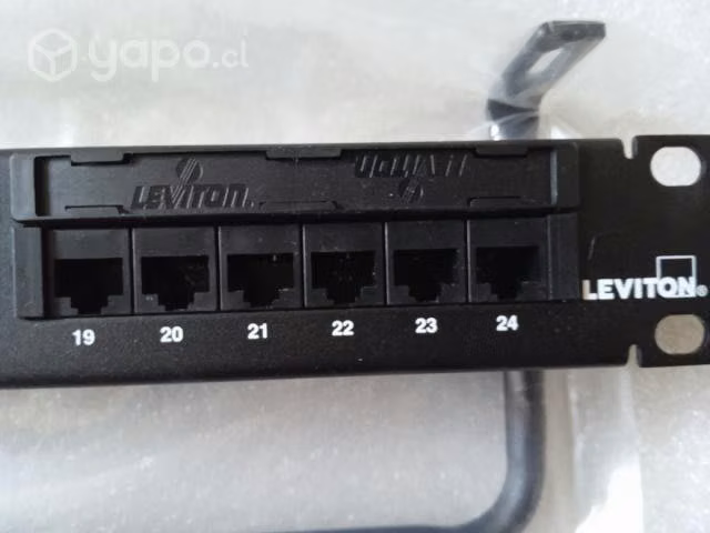 Rack de Montaje panel de conexión Leviton 24 puert - Imagen 5