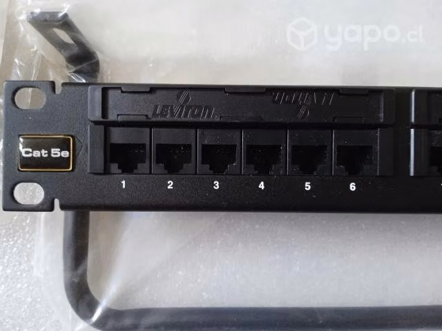 Rack de Montaje panel de conexión Leviton 24 puert - Imagen 4
