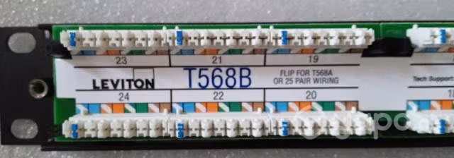 Rack de Montaje panel de conexión Leviton 24 puert - Imagen 6