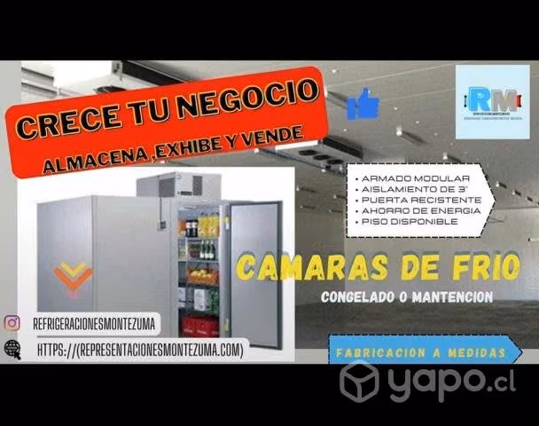 Camaras de frio ( mantencion y congelado)