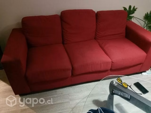 sofá,sitial y mesa de centro - Imagen 2
