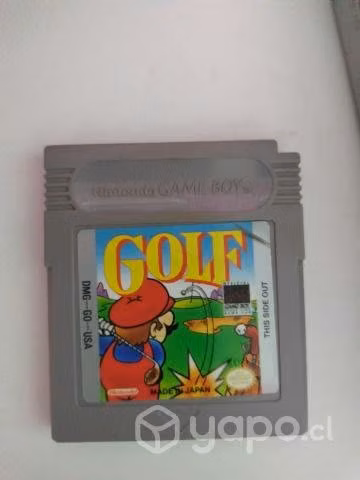 Nintendo Game Boy Clasic + Mario Golf