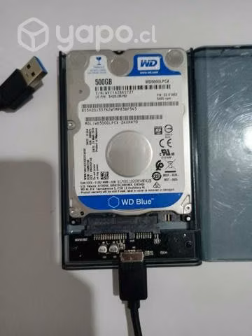 Disco duro externo 500gb