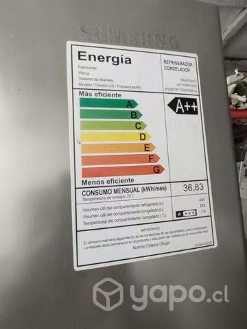 Frigerador dos puerta syberday