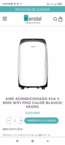 Aire acondicionado frio caliente