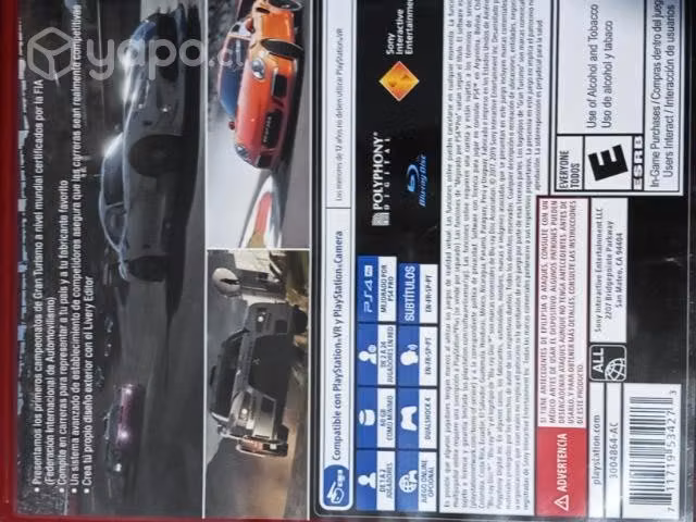 Gran turismo ps4 usado