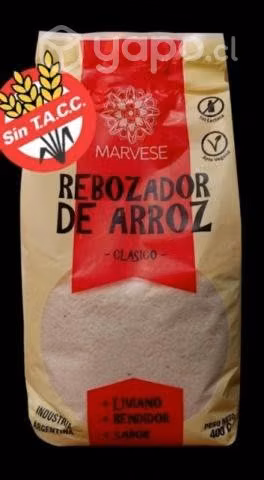 Rebozador de arroz