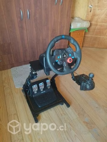 Volante Logitech g29 + soporte