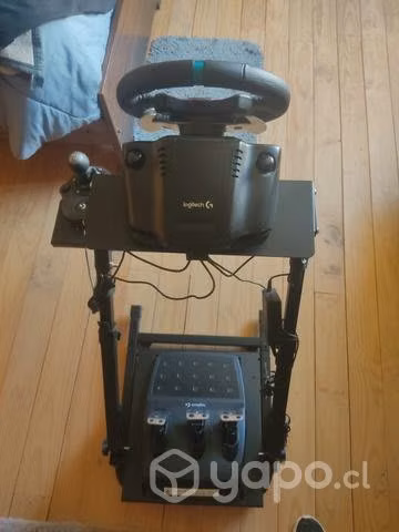 Volante Logitech g29 + soporte