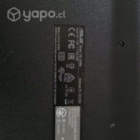 Notebook asus para arreglo o desamre - Imagen 5