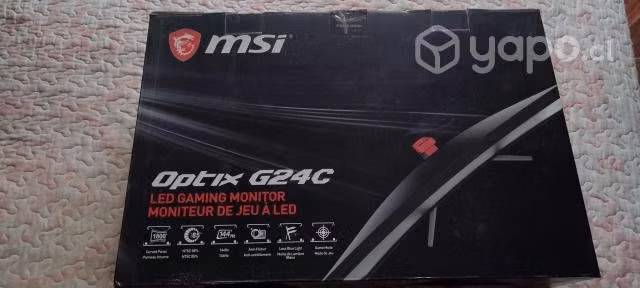 Monitor MSI Optix G24C Curvo - Imagen 2