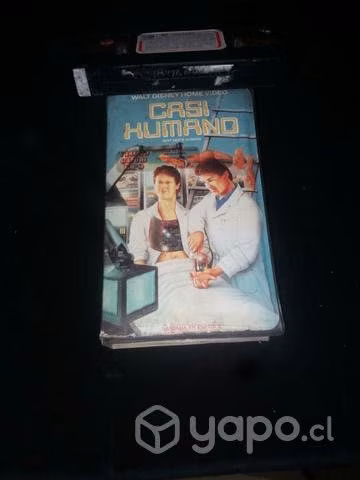 Película Casi humano vhs