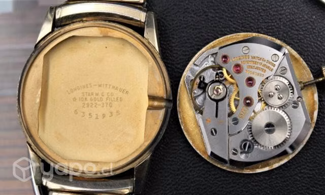 Antiguo Reloj Longines Cuerda Años 60