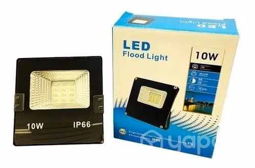 Foco Proyector Led Plano Reflector 10w 12 Led Exte