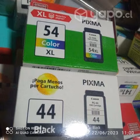 Tintas Canon diversos modelos originales