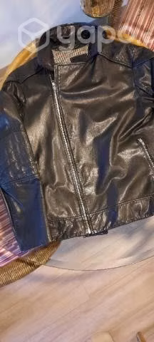 Chaqueta de Cuero Impecable Paco Rabanne Talla XL