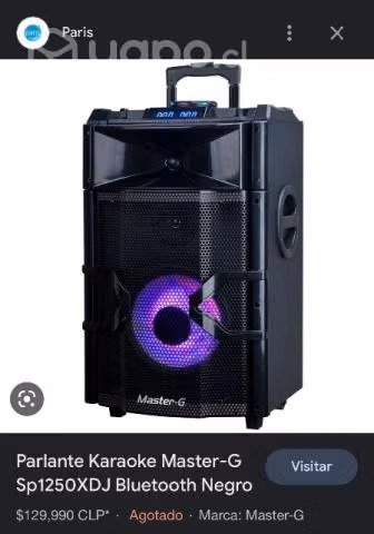 Parlante Master-G ultra