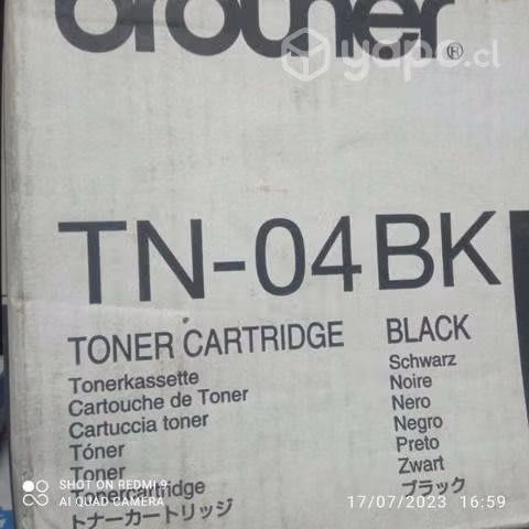 Toner brother TN 04bk black original